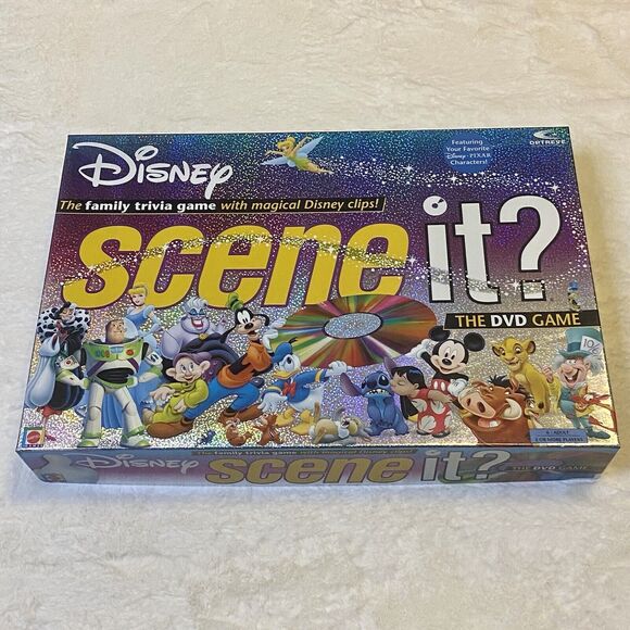 Disney Scene It? Family Trivia Board Game DVD Original 2004 - Picture 1 of 10
